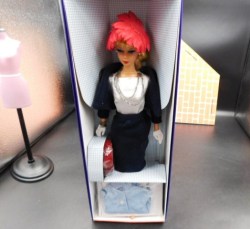 BARBIE DOLL LTD EDITION REPRO ORIGINAL COMMUTER SET NEW IN BOX + Blouse